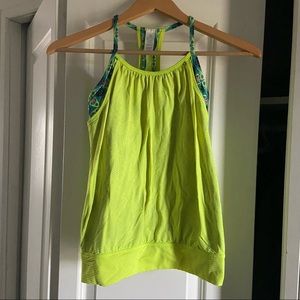 Ivivva by Lululemon Yellow Tank Top